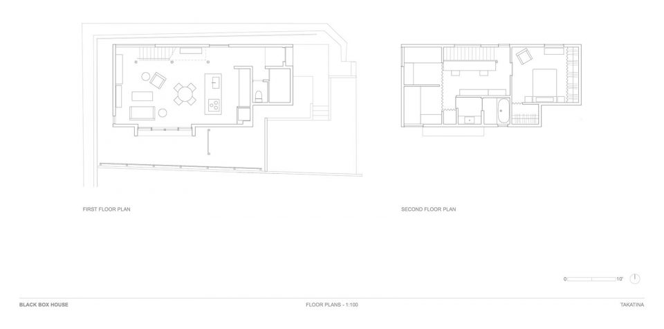 black box house by TAKATINA LLC