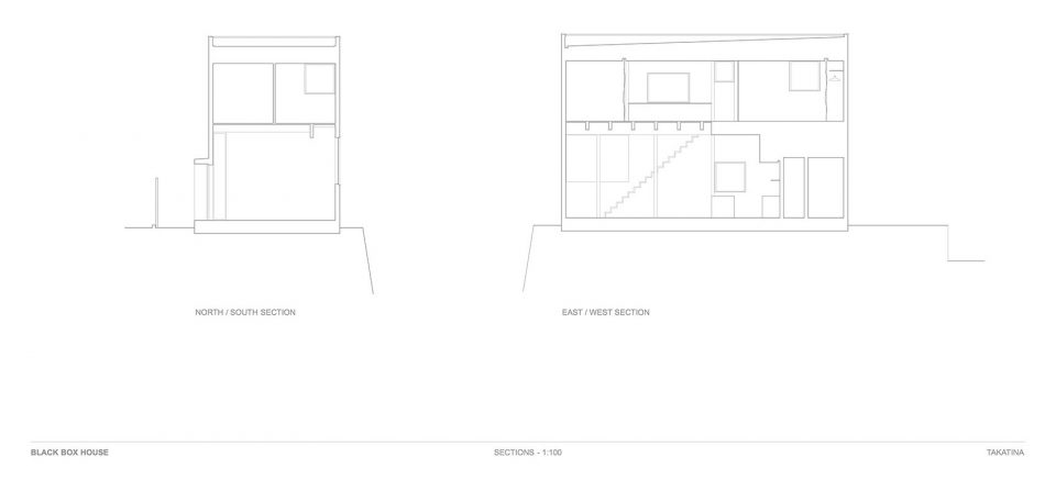 black box house by TAKATINA LLC