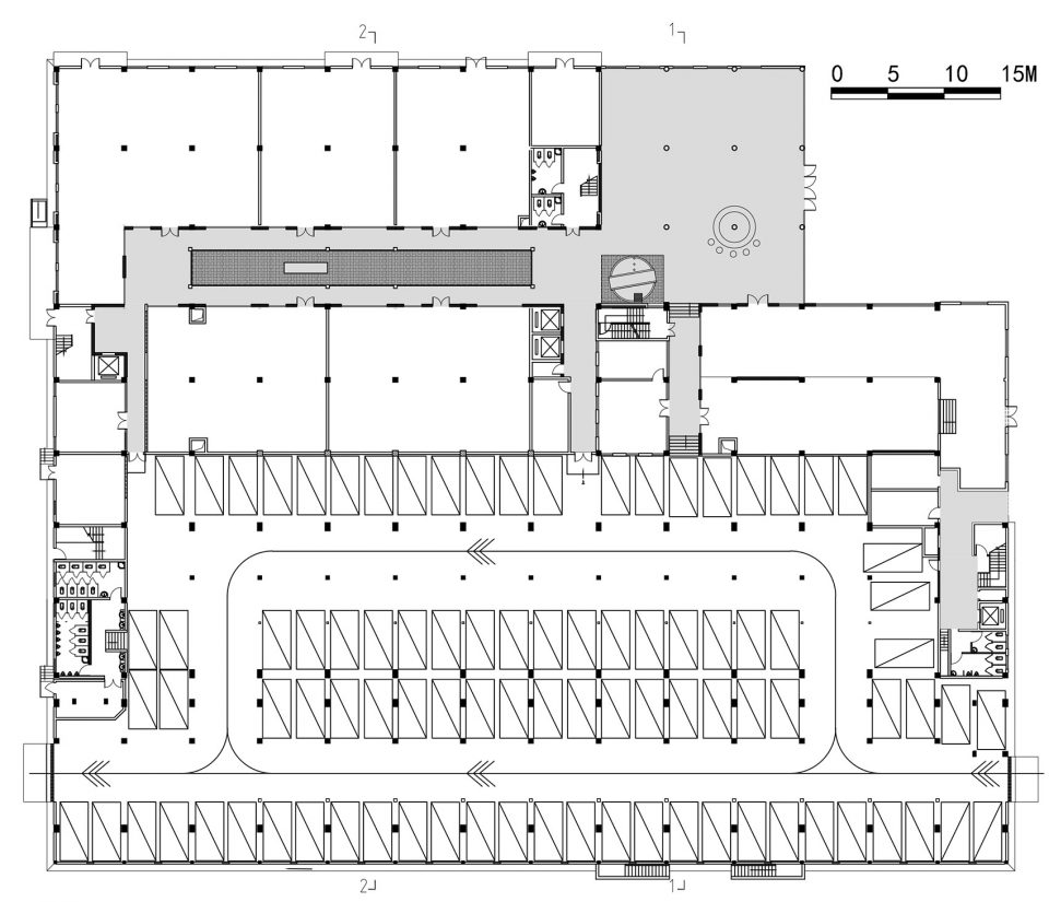 Nanjing Newspaper Culture Creative Park 1 floor plan 1
