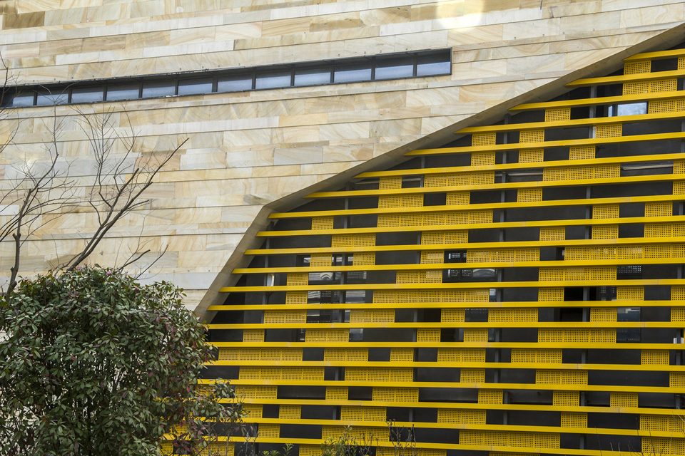 facade2 Yuqu Culture and Sports Center ADASTUDIO