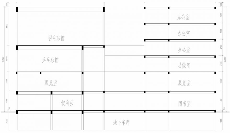 section Yuqu Culture and Sports Center ADASTUDIO 1