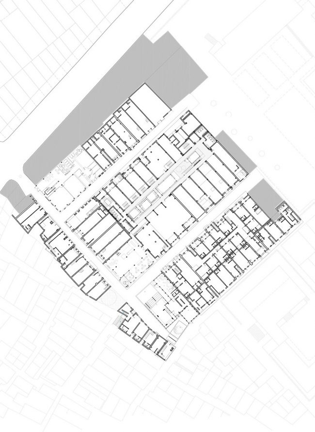 f1 floor plan Enning Rd Yongqingfang Renovation Atelier cnS