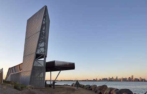 Webb Point，墨尔本港中的观景平台 / Cox Architecture