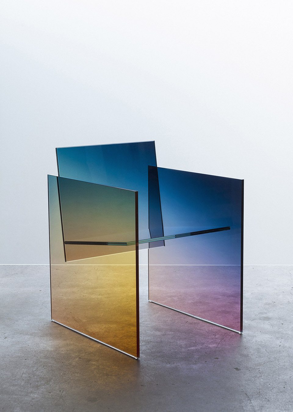 Ombré Glass Chair By Studio Germans Ermičs