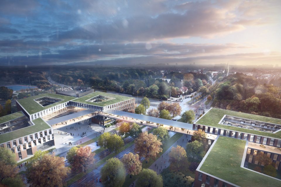 The new Continental AG headquarters in Hanover By HENN