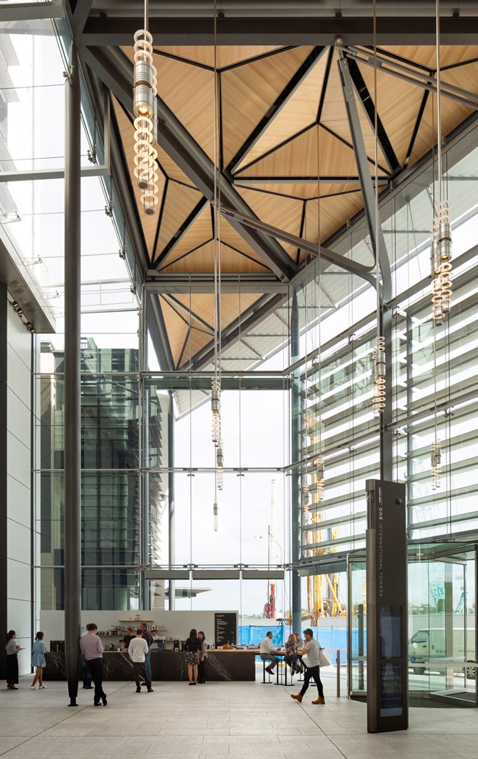 T1 North Lobby Sydney Australia by AR MA