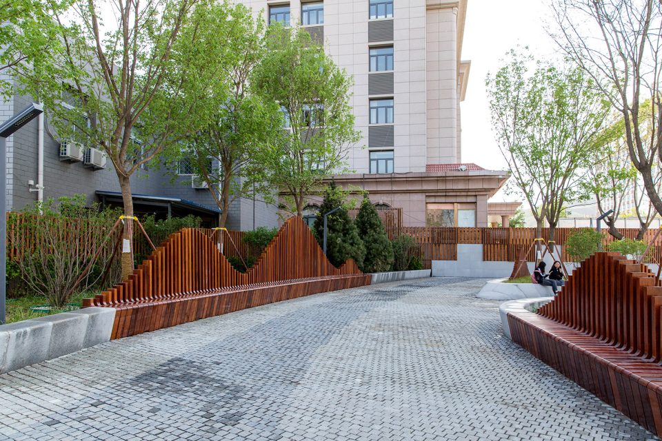 Ba da chu road corner Landscape re design