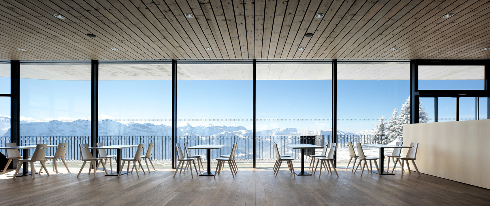 panorama restaurant by innauer matt architecten and