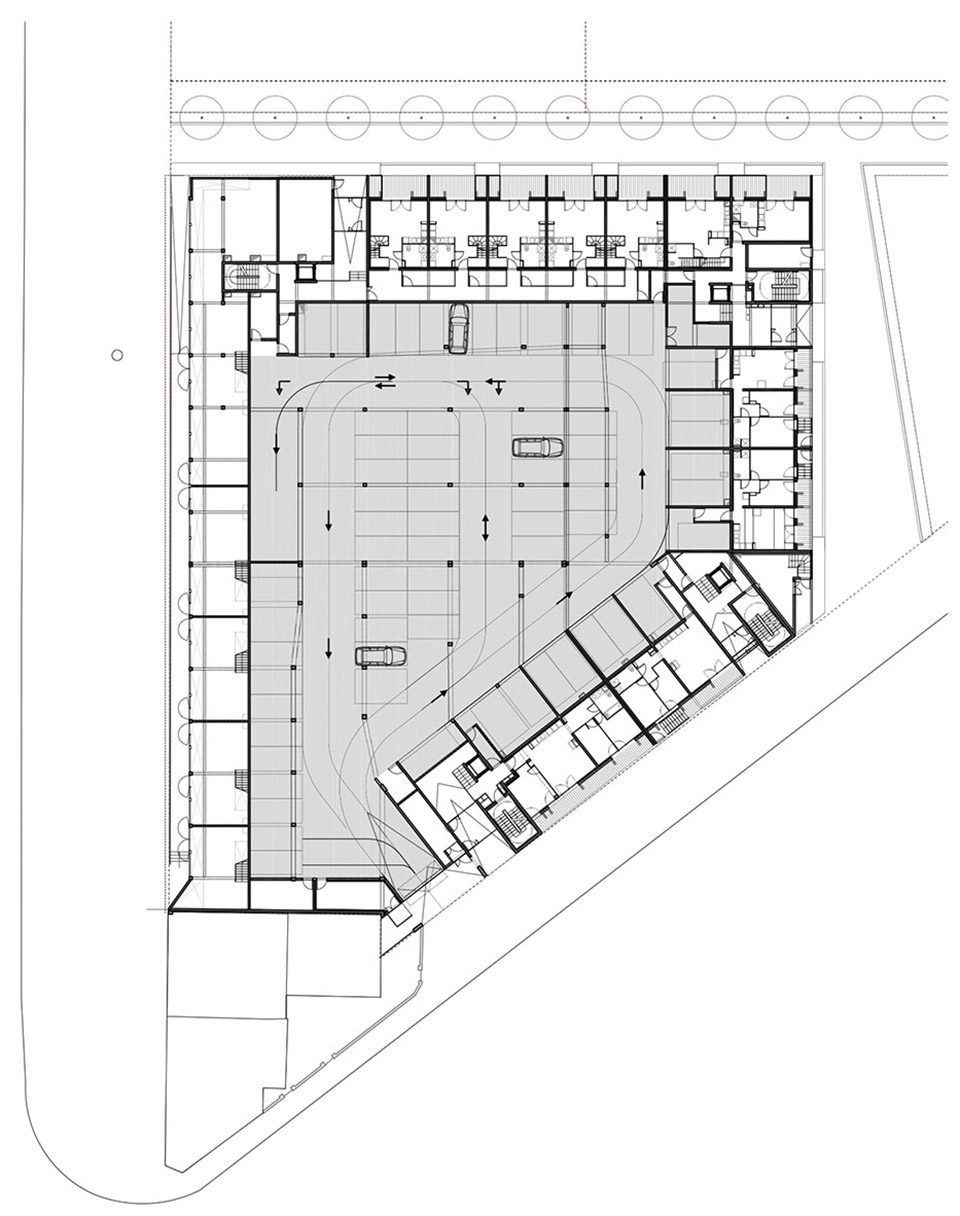 Urban planning and housing in Bordeaux France by mateo arquitectura