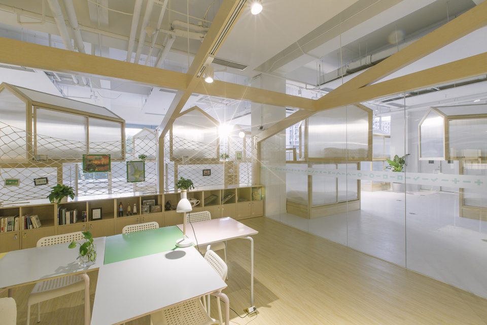 RLW Together Hostel indoor camping space for youth By Jacobsen Arquitetura