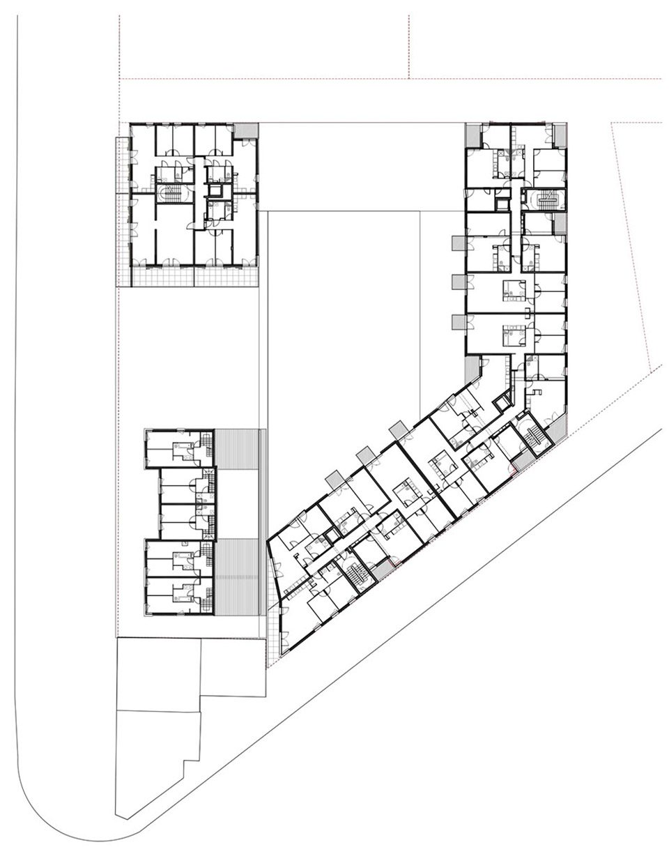 Urban planning and housing in Bordeaux France by mateo arquitectura