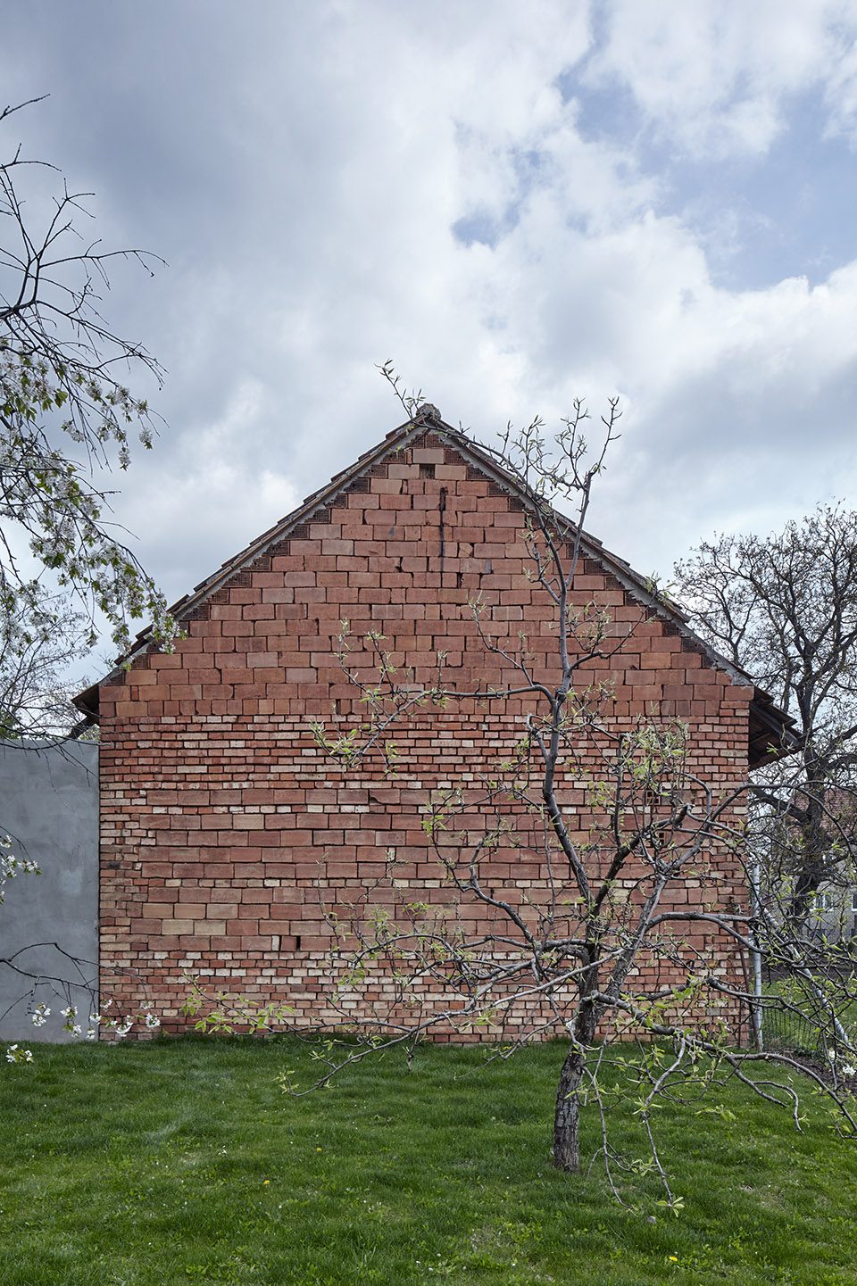 Brick Garden with Brick House By Jan Proksa