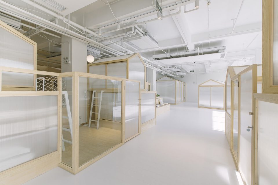 RLW Together Hostel indoor camping space for youth By Jacobsen Arquitetura
