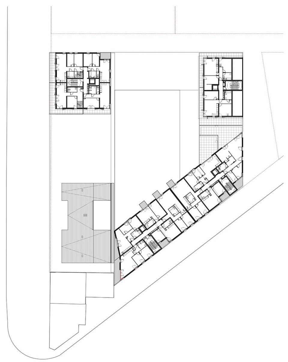 Urban planning and housing in Bordeaux France by mateo arquitectura