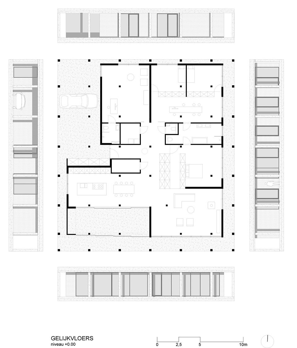 HOUSE MACHELEN By Compagnie O architects