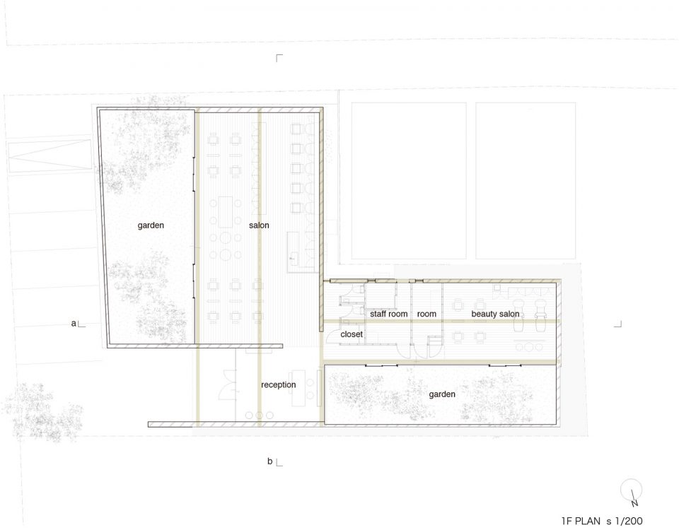 Salon in Kazo By Mount Fuji Architects Studio
