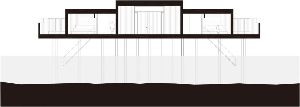 bath house by Sven Gustafsson and Ola Dellson
