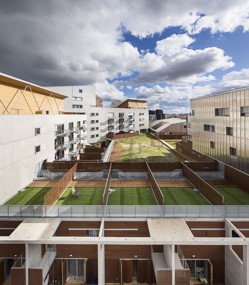 Urban planning and housing in Bordeaux France by mateo arquitectura