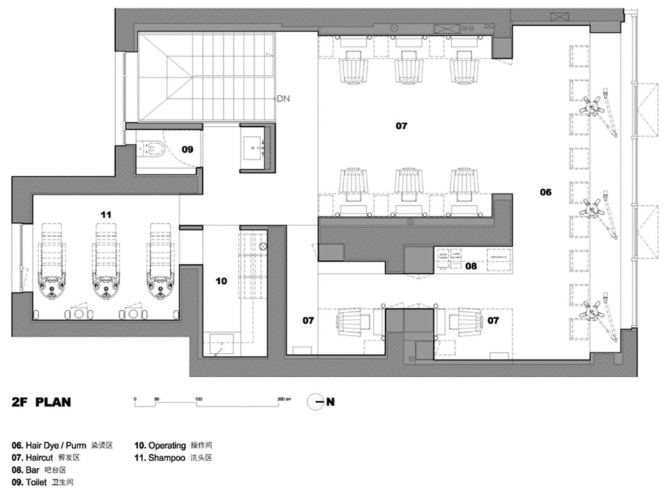 Lee Ji Eun Hair Styling Salon Tianjin head office By Exakuan Space Design Co.Ltd .