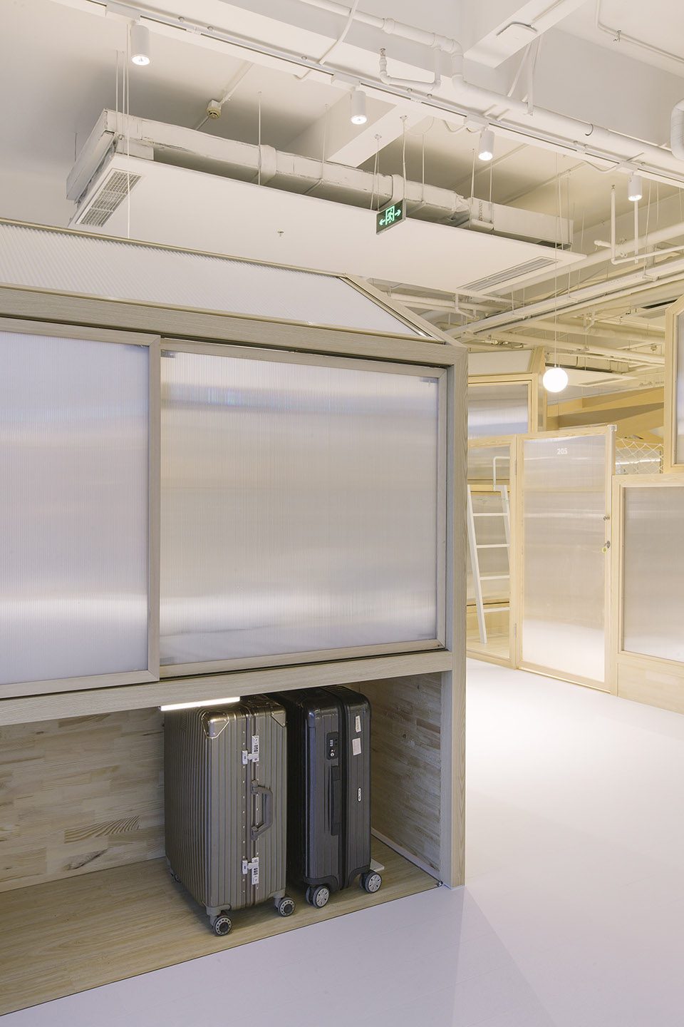 RLW Together Hostel indoor camping space for youth By Jacobsen Arquitetura