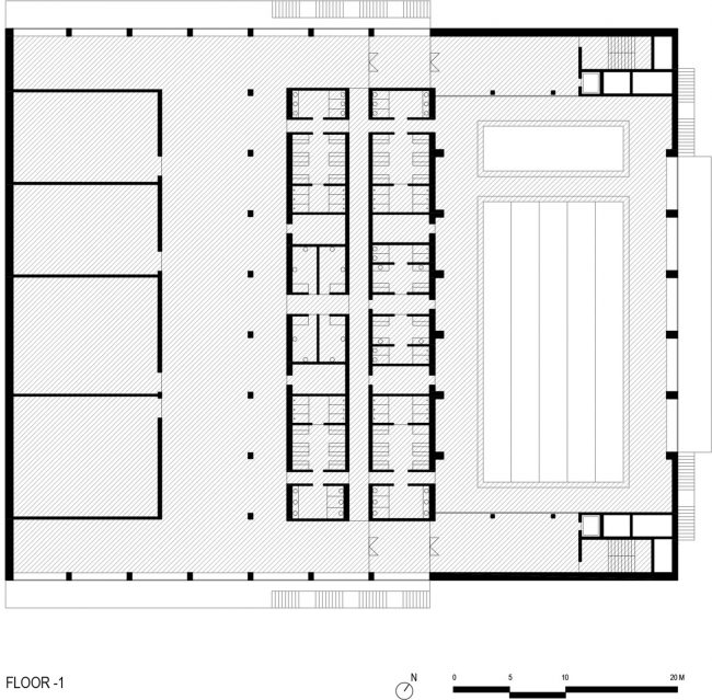 Multi sport Pavilion and Classroom Complex