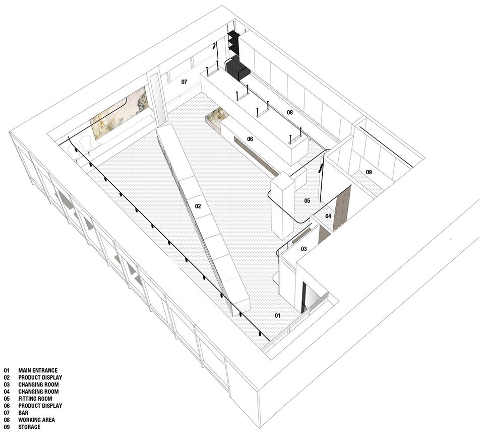 PRINCIPLE M SHOWROOM By MDDM STUDIO