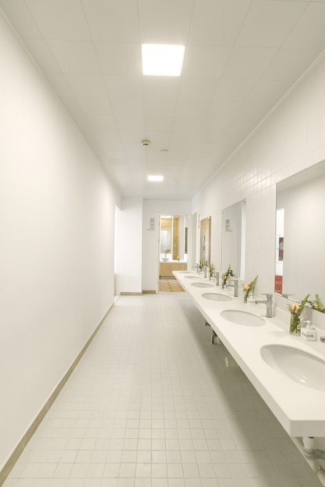 RLW Together Hostel indoor camping space for youth By Jacobsen Arquitetura