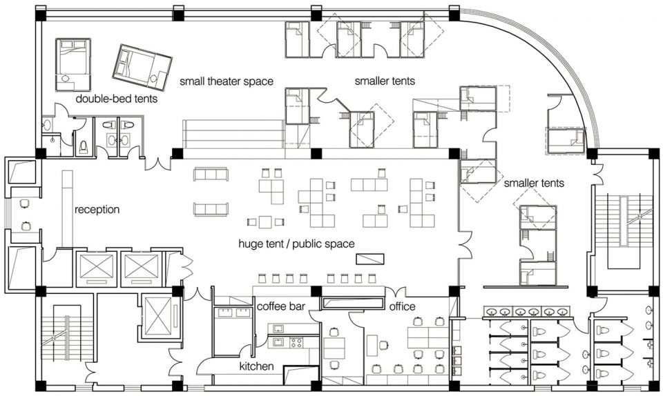 ▼平面图,plan▼模型图 – 空间布局,model – layoutthe concept of