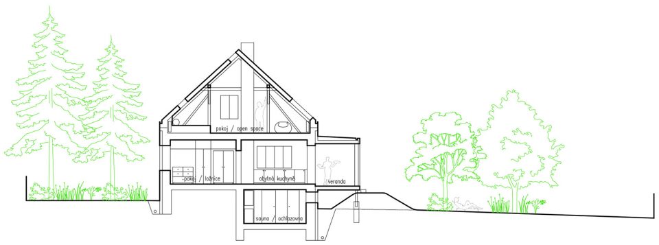 House by the Forest By kaa studio