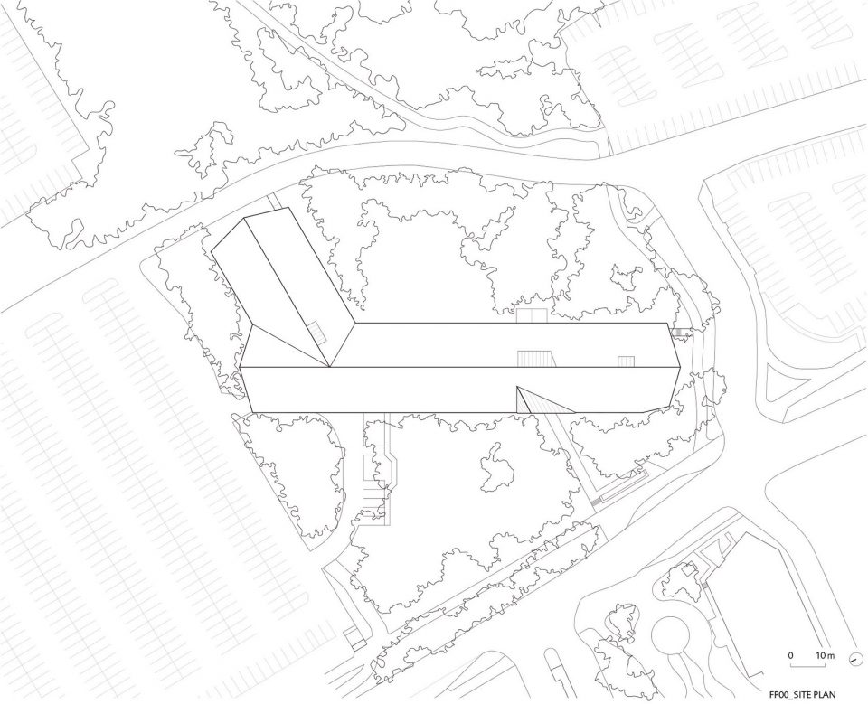 Audain Art Museum by Patkau Architects drawing