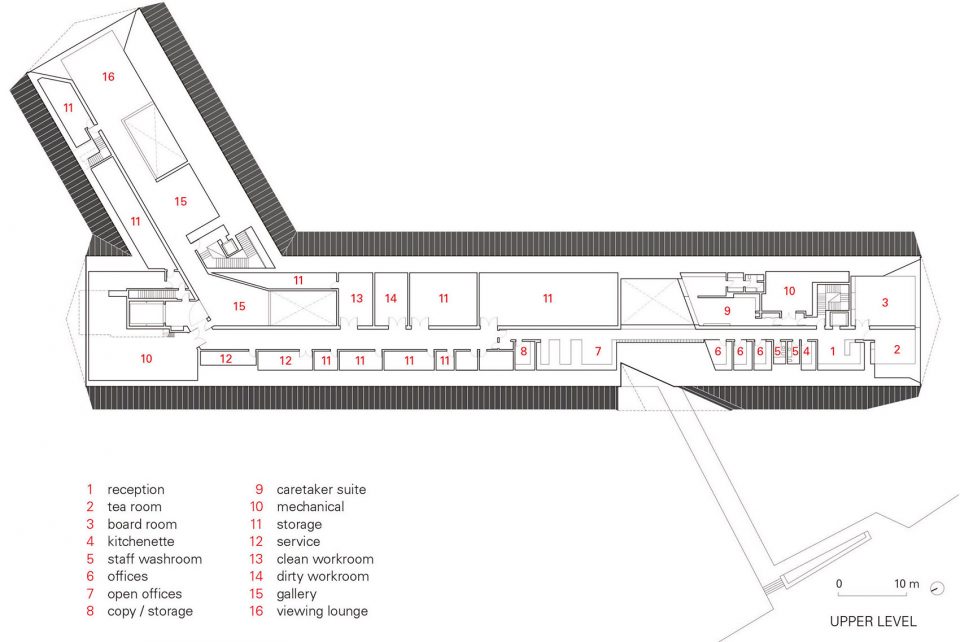 Audain Art Museum by Patkau Architects drawing