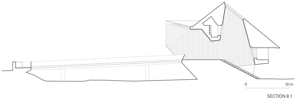 Audain Art Museum by Patkau Architects drawing