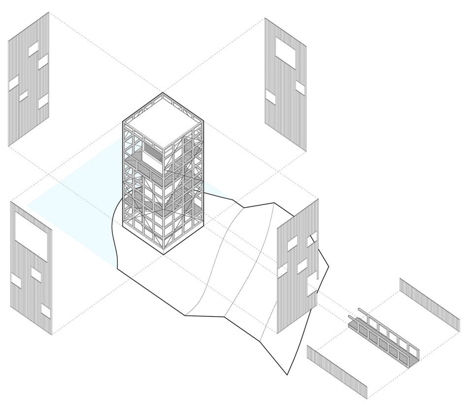 Periscope Tower By OOPEAA