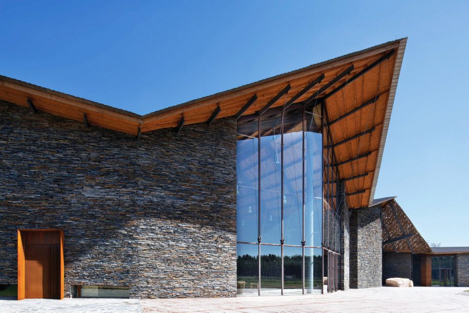 玻璃幕墙 Lanshi Xidi Clubhouse Wang Cai Associates