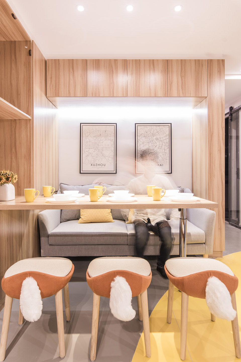 Apartment Renovation for a Family with Quadruplets in Shanghai, China ...