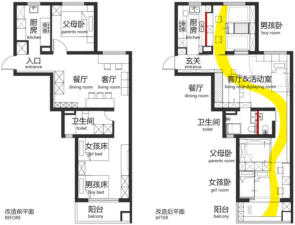 plan apartment renovation Liu Jinrui