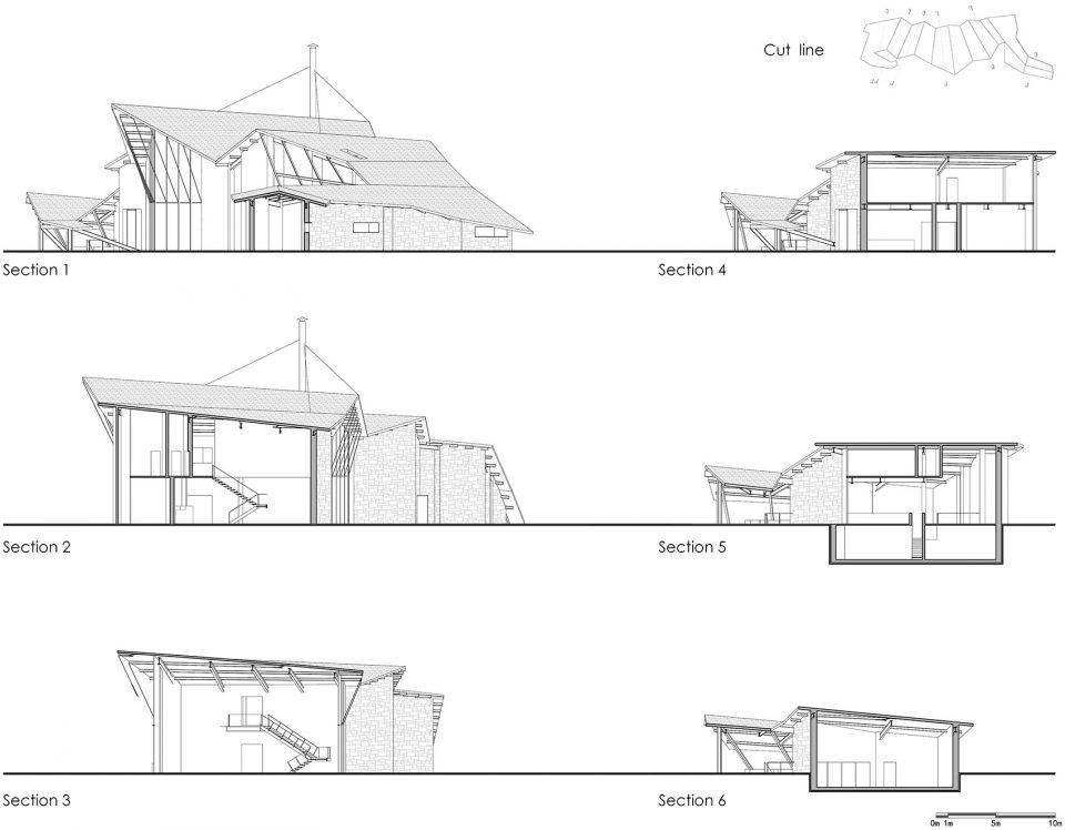 section Lanshi Xidi Clubhouse Wang Cai Associates