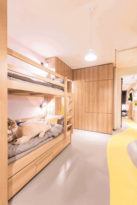 girl room4 apartment renovation Liu Jinrui