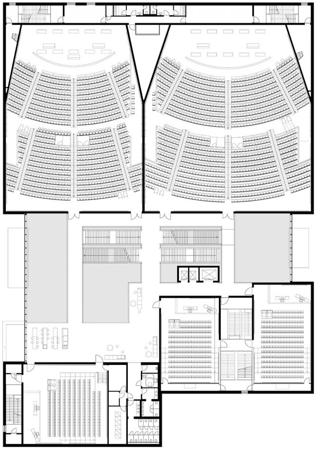 德国亚琛工业大学新研究学习演讲中心schmidthammerlassenarchitects