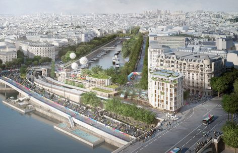 巴黎塞纳河岸地块重建项目 / SO-IL Architects & laisné roussel