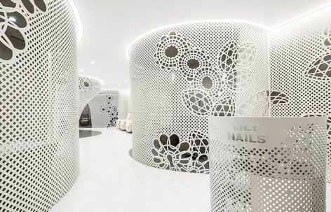 花纹空间 - Lily Nails美甲美睫北京蓝港店 / 建筑营设计工作室