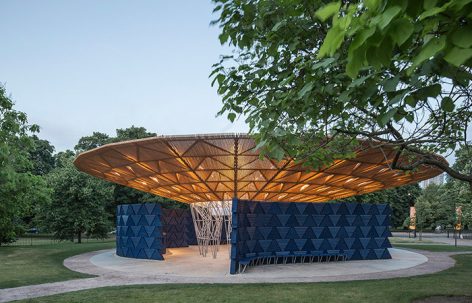 蛇形展厅2017，伦敦 / Kéré Architecture
