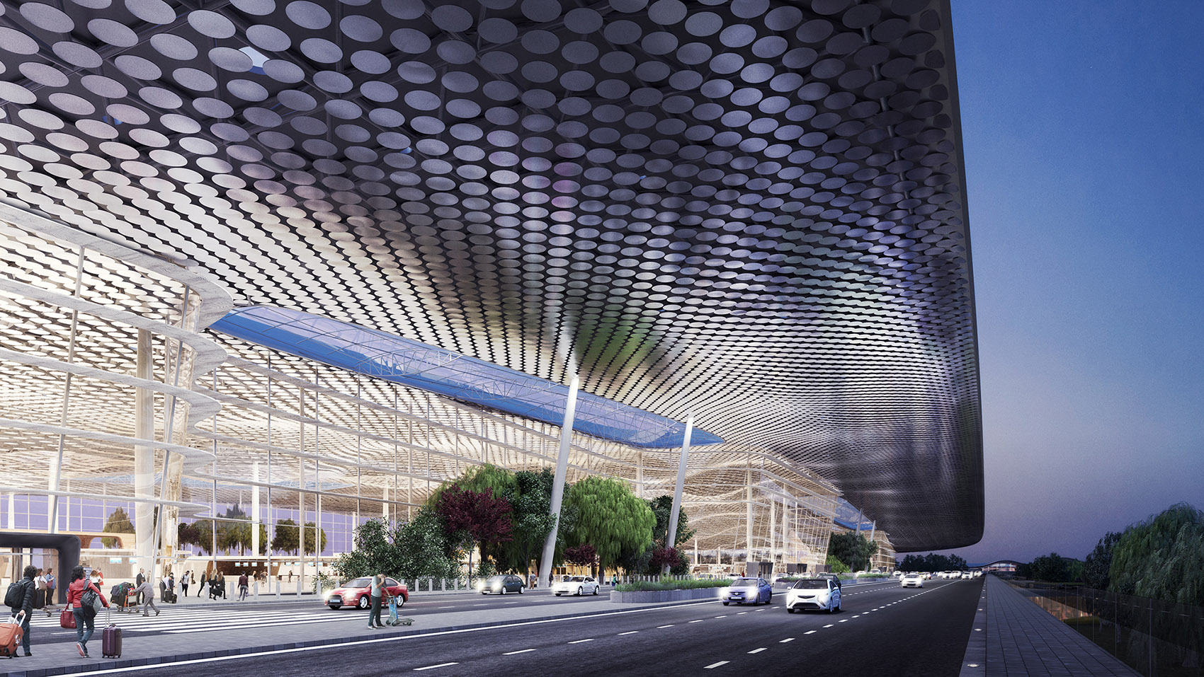 a competition project of hangzhou xiaoshan airport