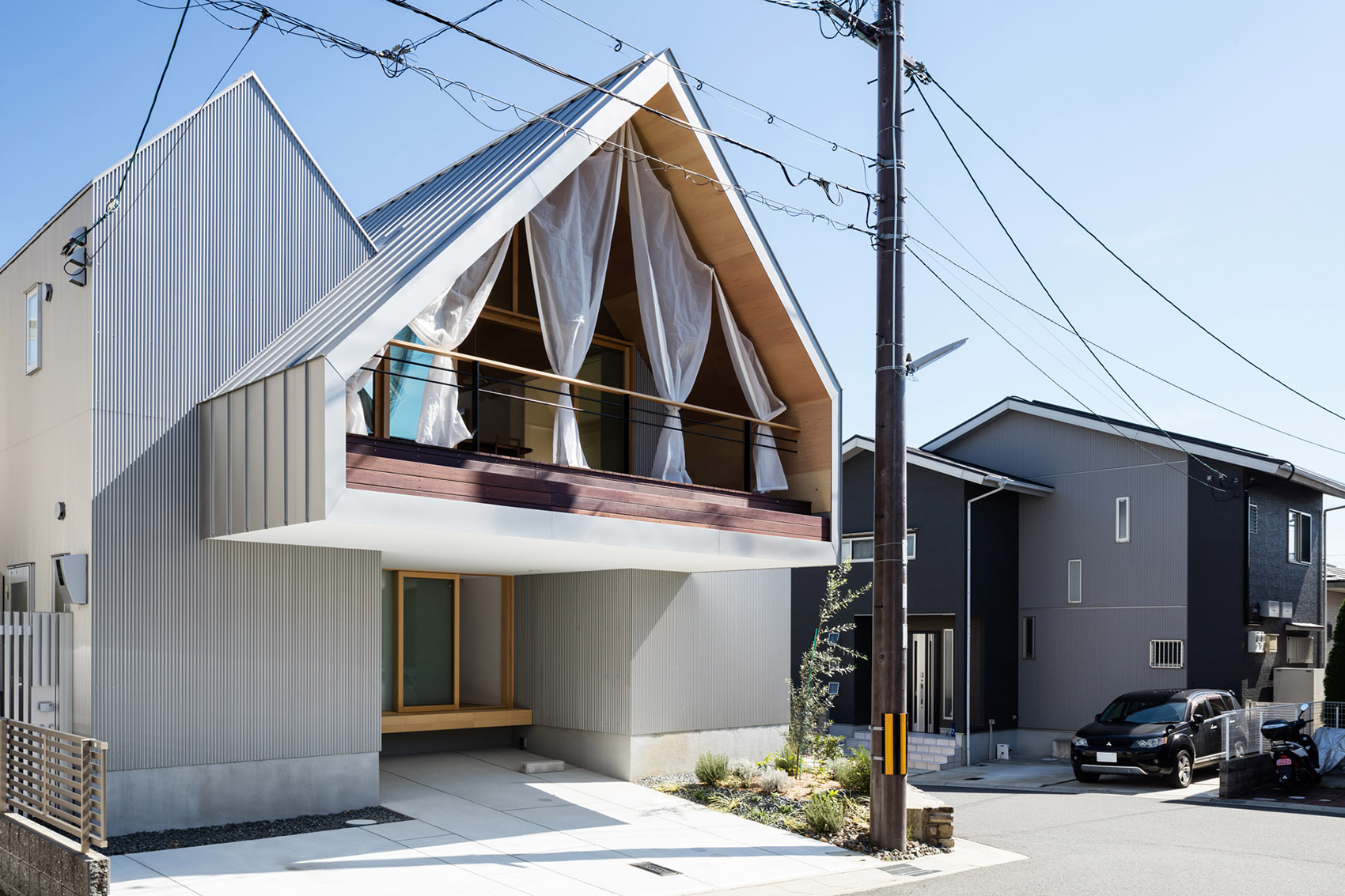 Newtown House By Kohei Yukawa + Hiroto Kawaguchi 谷德设计网