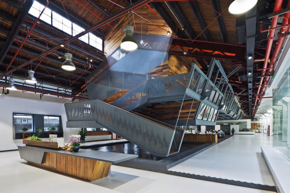 Transformation of industrial building 8 in Shanghai By DUTStudio