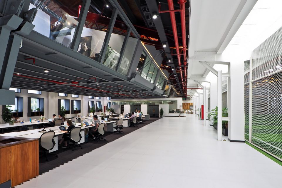 Transformation of industrial building 8 in Shanghai By DUTStudio