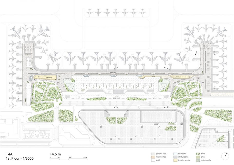 Hangzhou Xiaoshan Airport Terminal 4 competition By Powerhouse Company Benthem Crouwel Architects