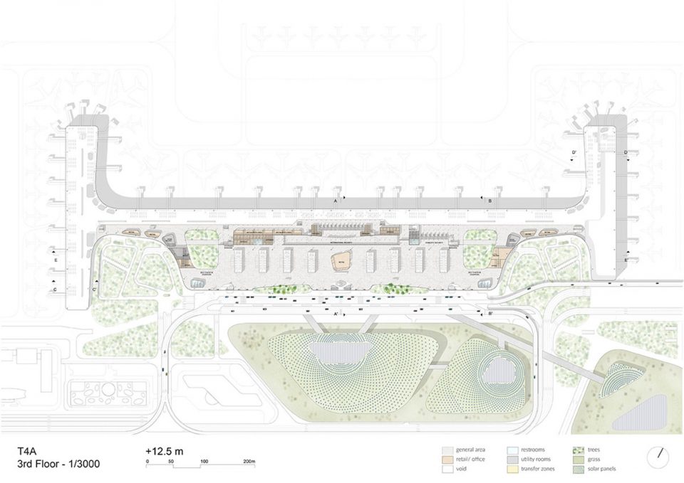 Hangzhou Xiaoshan Airport Terminal 4 competition By Powerhouse Company Benthem Crouwel Architects