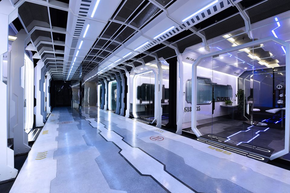 OMG Electronic Sports Club By Shanghai GuTeng designer studio