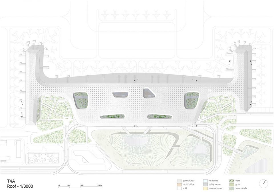 Hangzhou Xiaoshan Airport Terminal 4 competition By Powerhouse Company Benthem Crouwel Architects